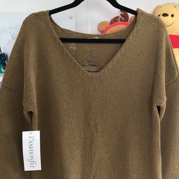 REBECCA MINKOFF Shredded Back Long Sleeve Knit Top - Picture 6 of 16